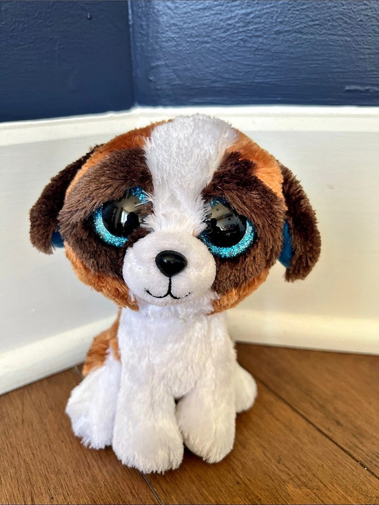 Ty Other - ✨3/20$ Ty Duke the St. Bernard Dog Beanie Boo Plush Brown & White 2017